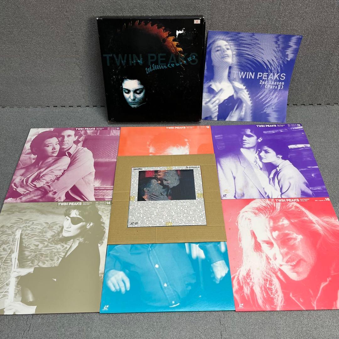 LD TWIN PEAKS 国内版 全話セット＋ガイド1st＆2ndフルコンプ品