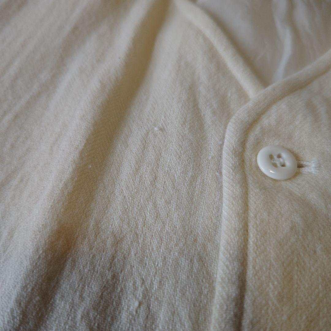 ゴーシュ ウールリネン Vネックカーディガン ジャケット