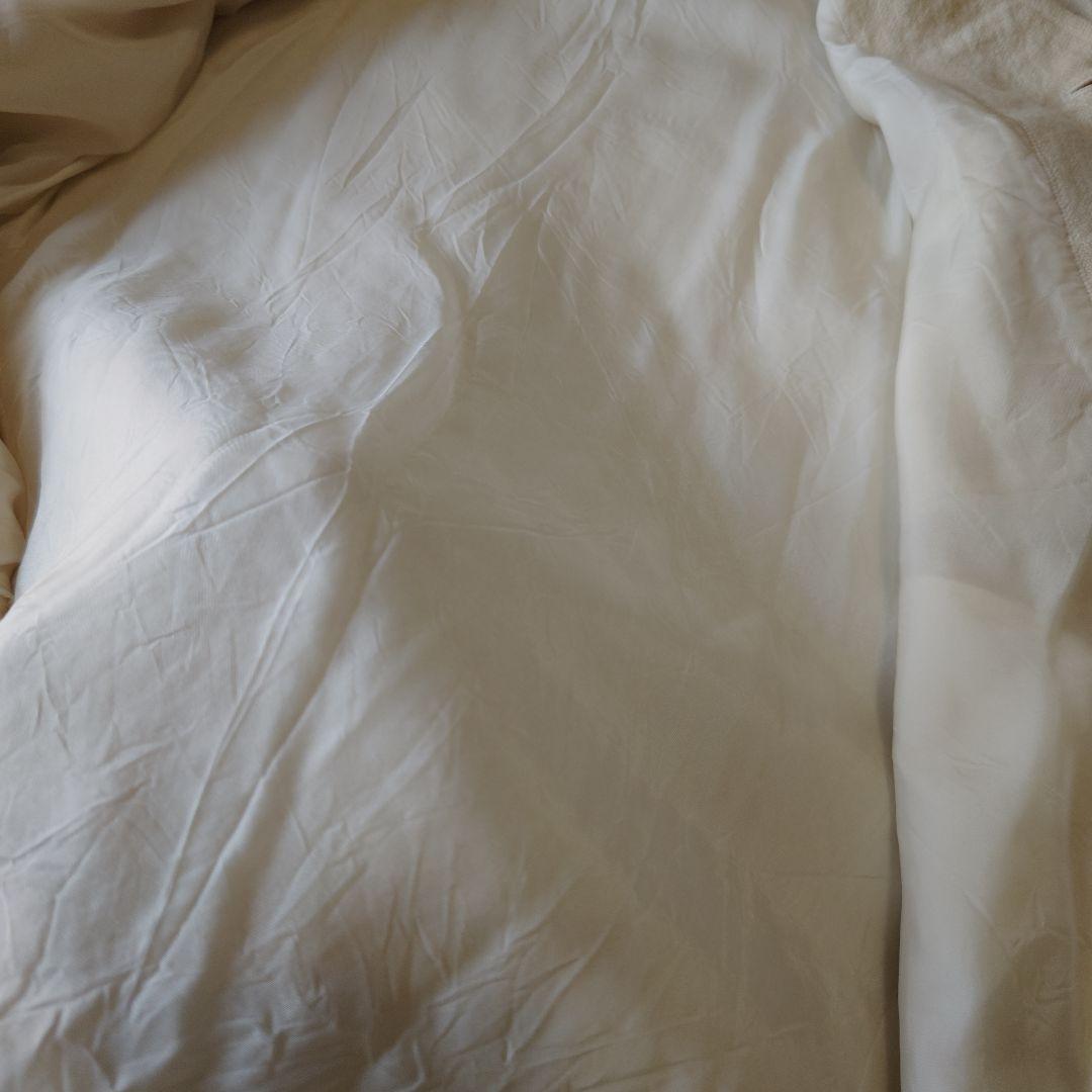 ゴーシュ ウールリネン Vネックカーディガン ジャケット