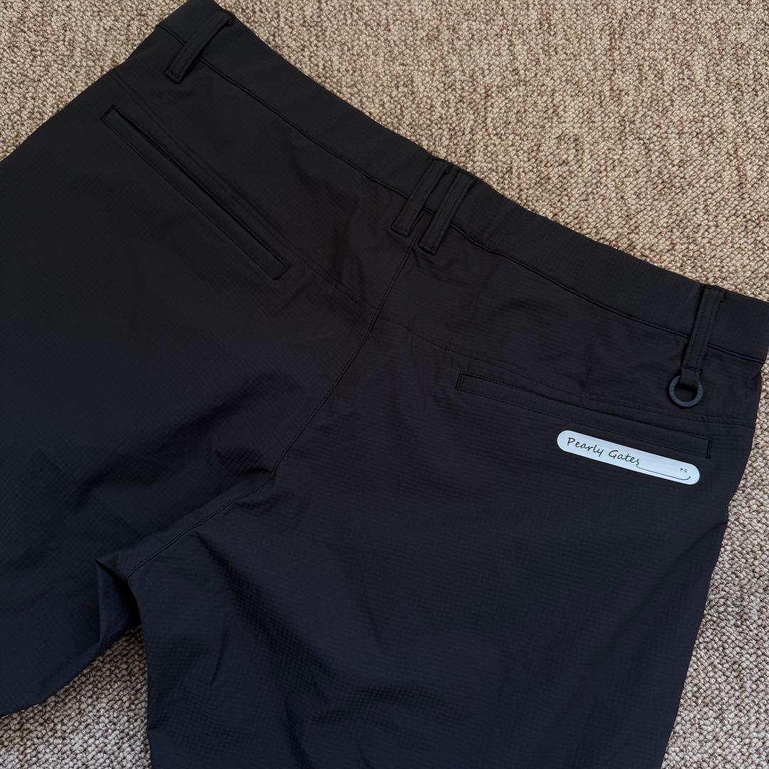 現行モデル　未使用級　パーリーゲイツ　パンツ　XXL〜4L相当 黒　ブラック　7