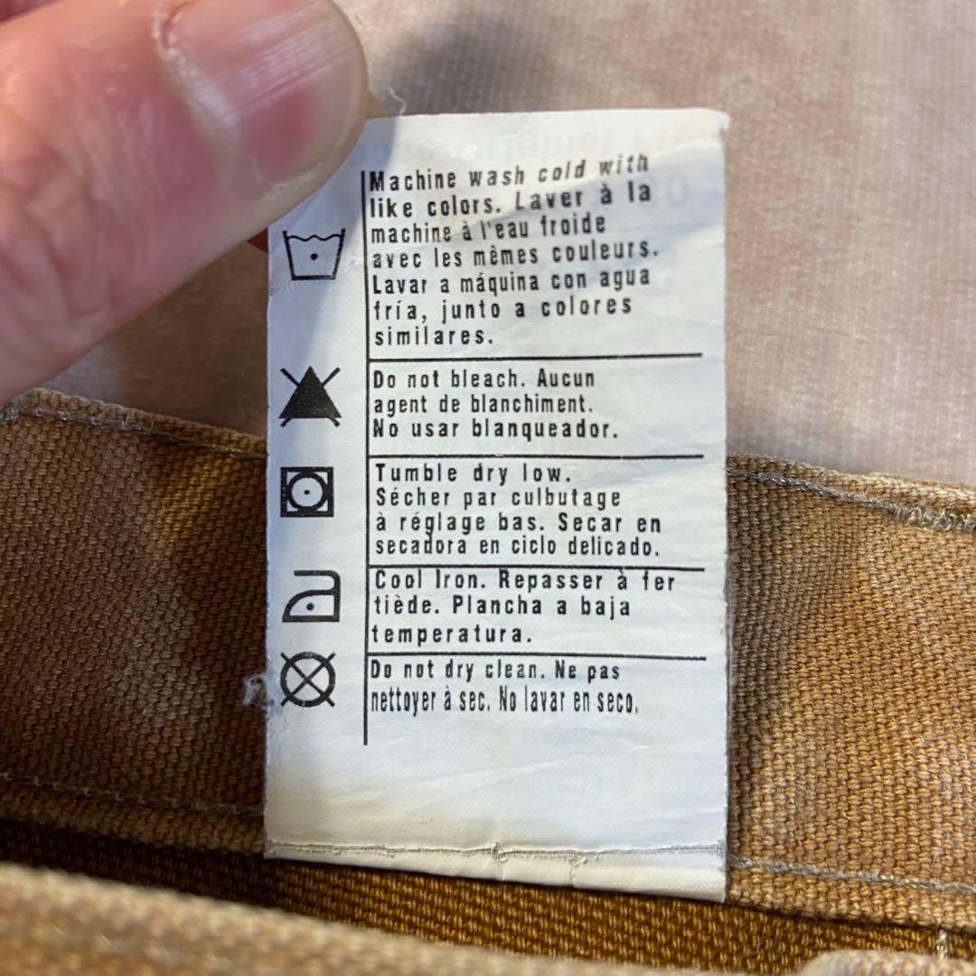 Carhartt ダブルニー ペインターパンツ USA製 ブラウン 32×30