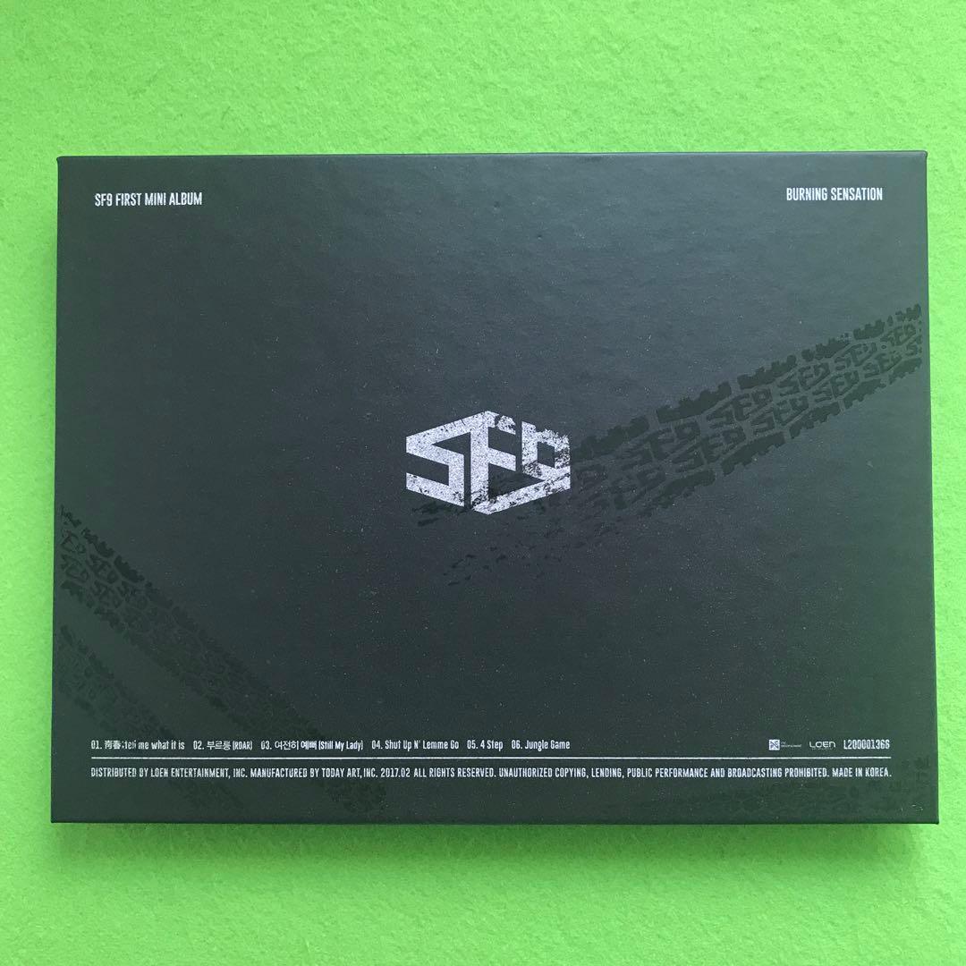 予約済み900■SF9  『Burning Sensation』