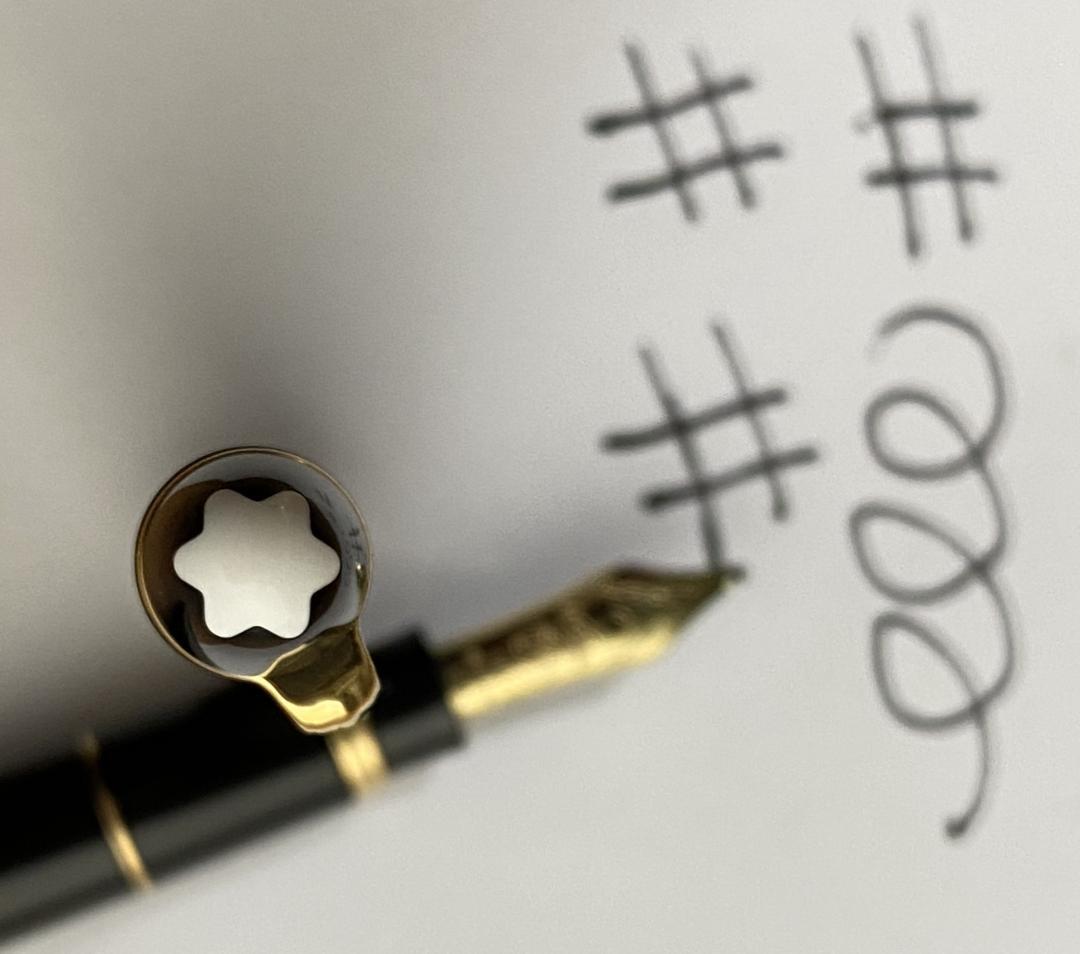 モンブラン 万年筆 マイスターシュテュック モーツァルト 114 太字 訳アリ