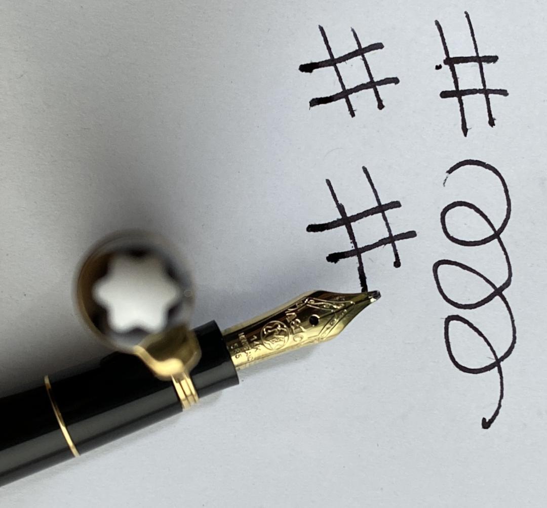 モンブラン 万年筆 マイスターシュテュック モーツァルト 114 太字 訳アリ