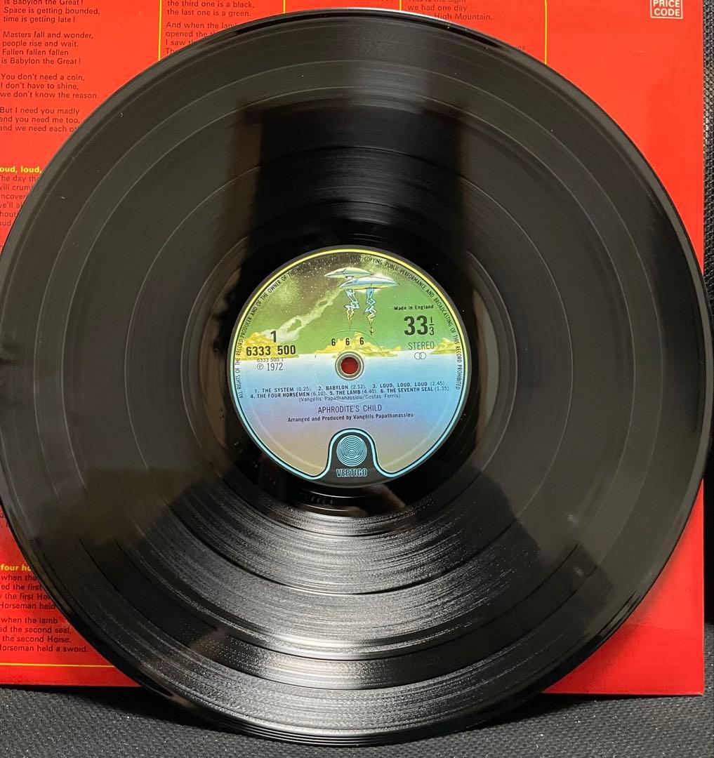 Aphrodite's Child 666 レコード