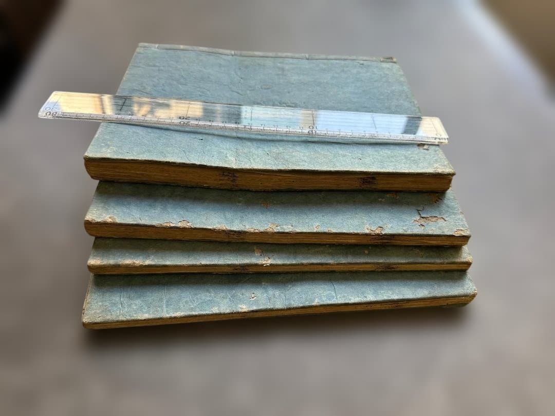 江戸期 和本『釈迦八相物語』1〜4巻 4冊セット 仏教 絵入 釈迦一代記