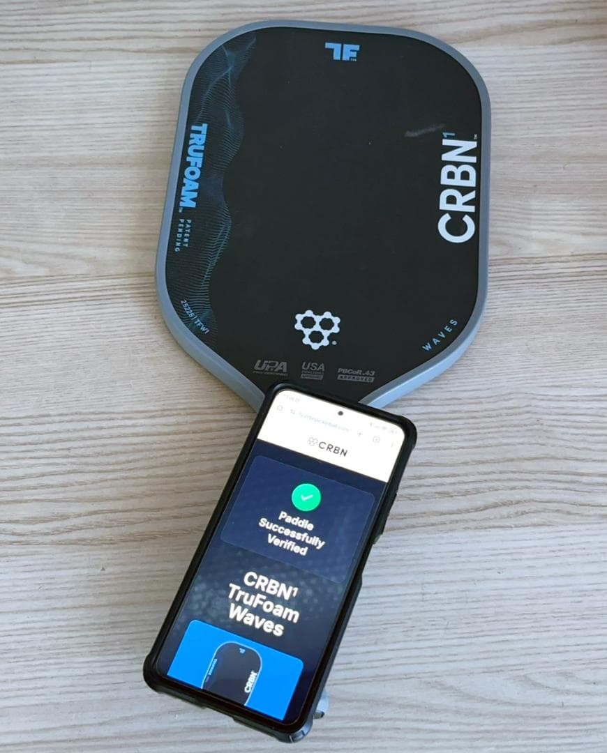 CRBN TRUFOAM WAVES 1 ピックルボール パドル フォーム
