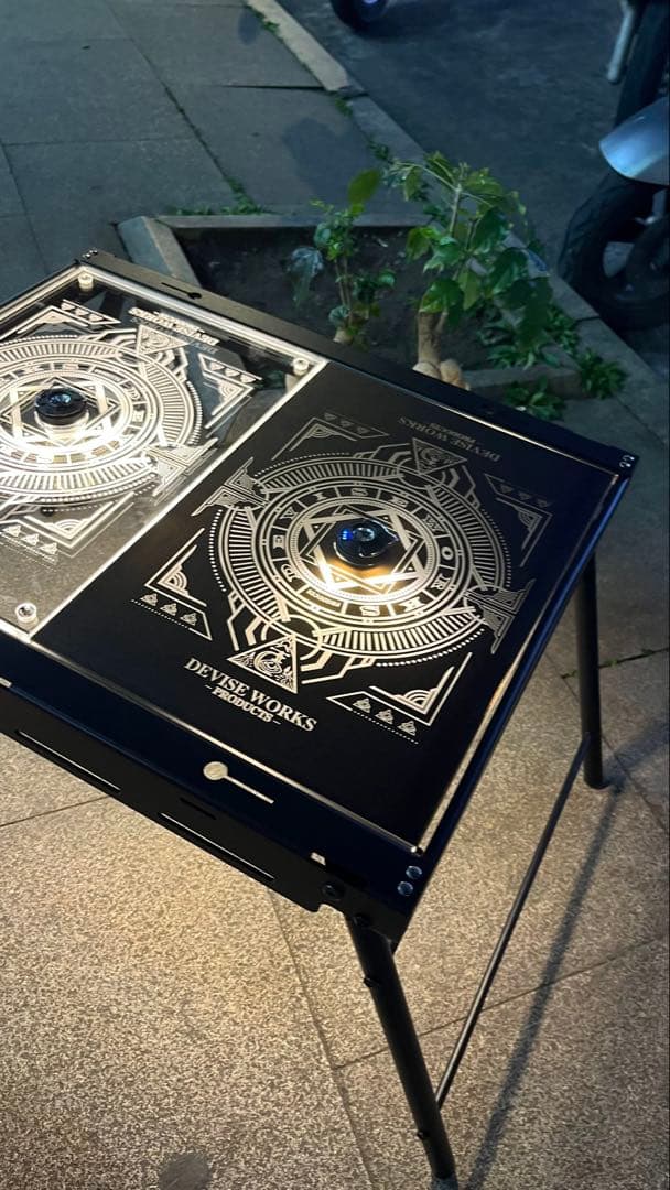 ふ*ゆ様 ⭕️IGTテーブル アクリル天板　1ユニット　収納袋付　ランタンポール