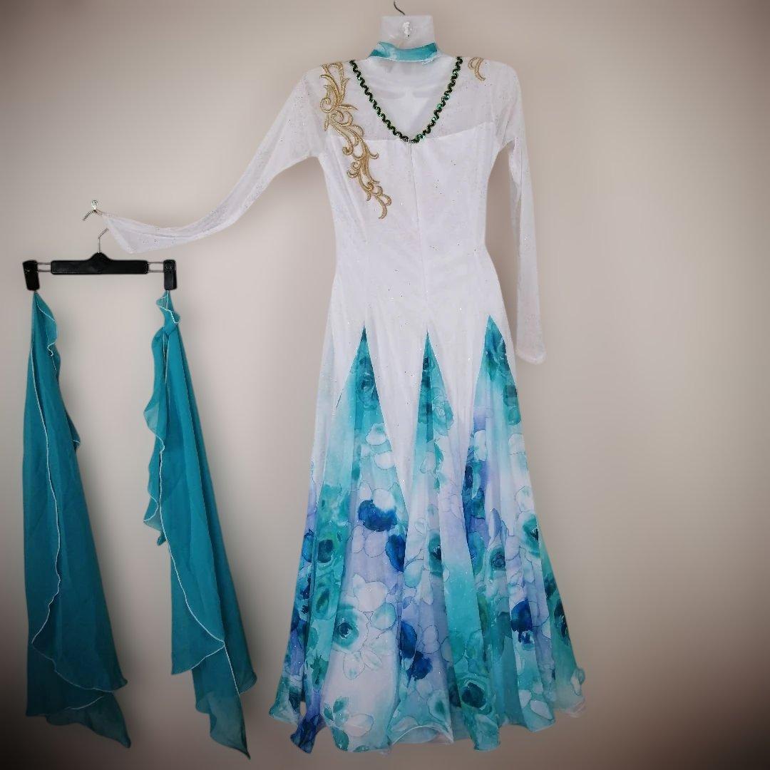 社交ダンス衣装 ダンス衣装 ドレス ラテン スタンダード 6023