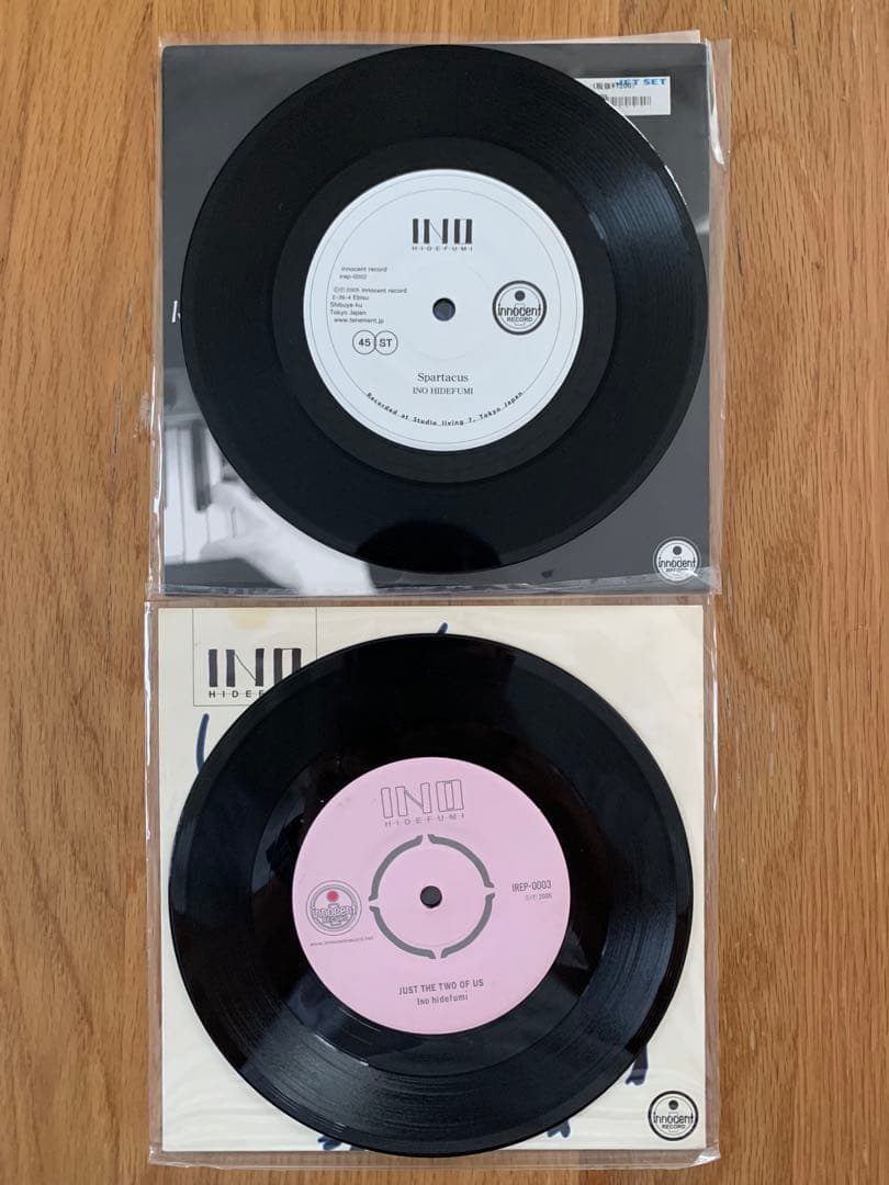 INO HIDEFUMI 7インチ2枚セット #レア盤