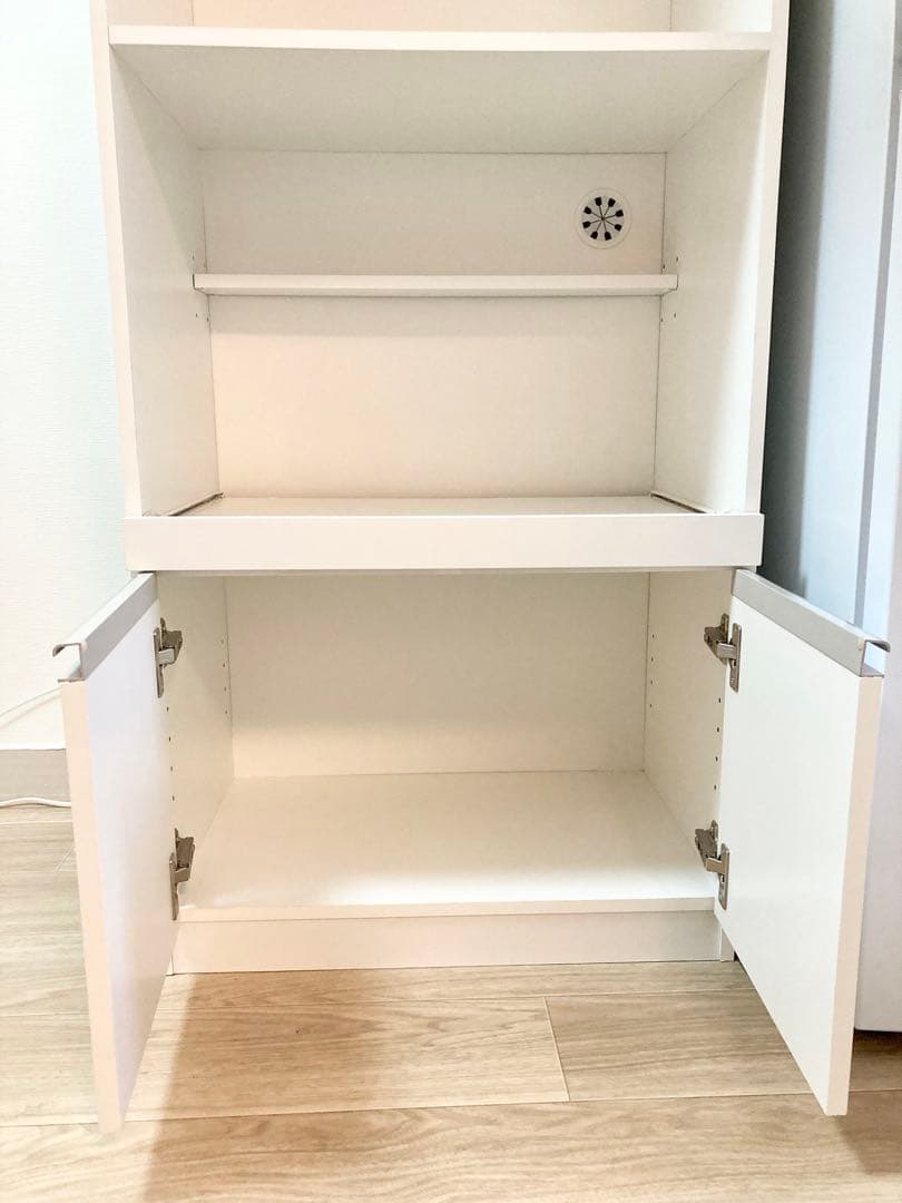 ニトリ　レンジ台(フォルムN RE1860 WH)