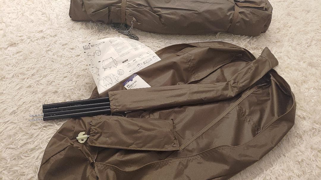 ワンタッチコットテント 1人用 Naturehike（テントのみ／未使用）