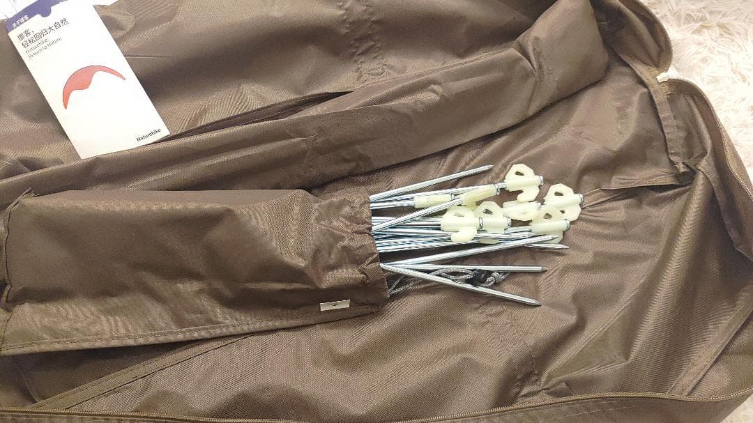 ワンタッチコットテント 1人用 Naturehike（テントのみ／未使用）