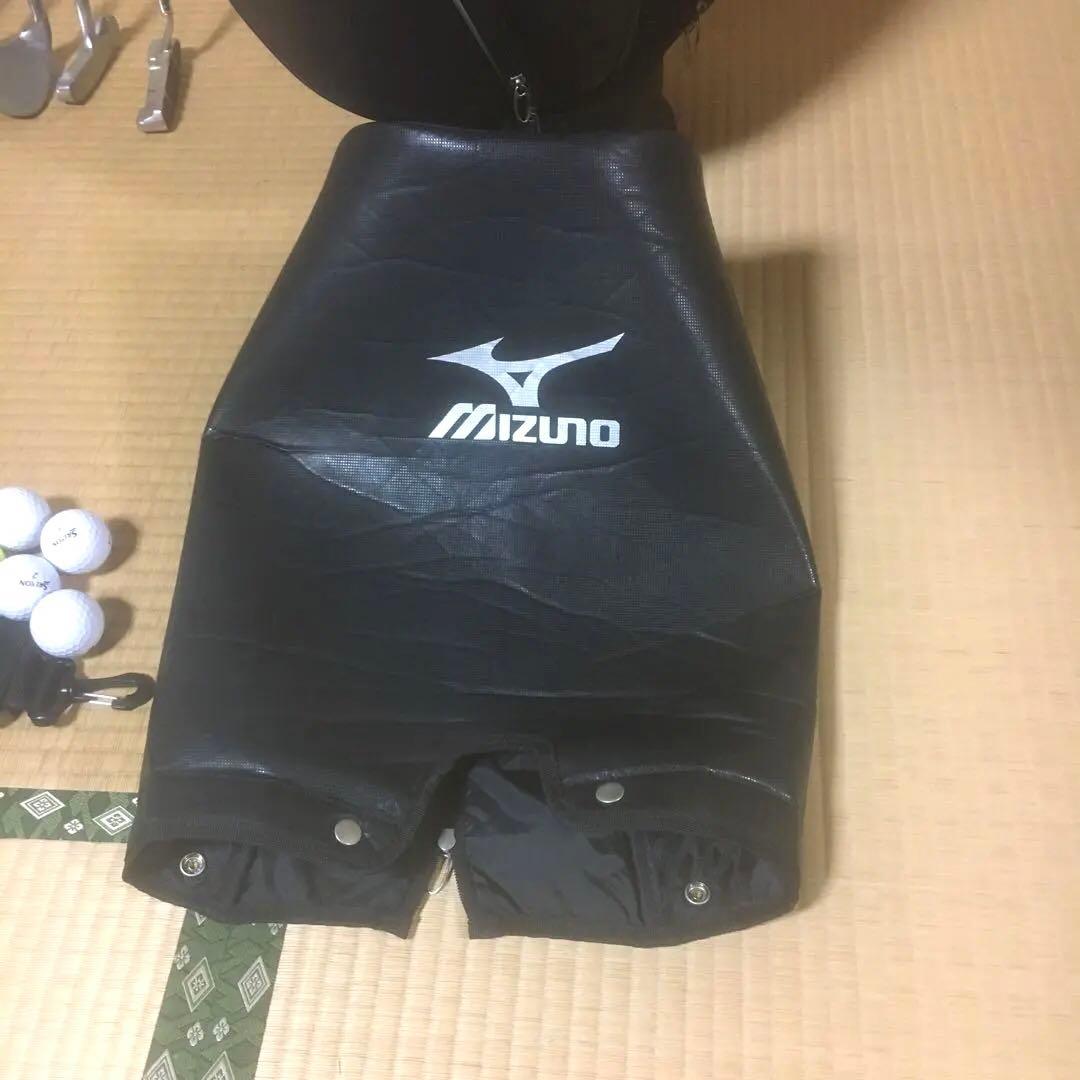 ミズノゴルフキャディバッグ＋クラブ類一式セット【豪華セット】