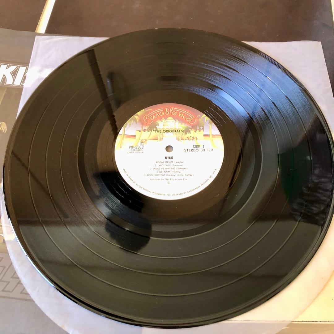 3LP 地獄の全貌 KISS 掛帯 ブックレット カード ステッカー付