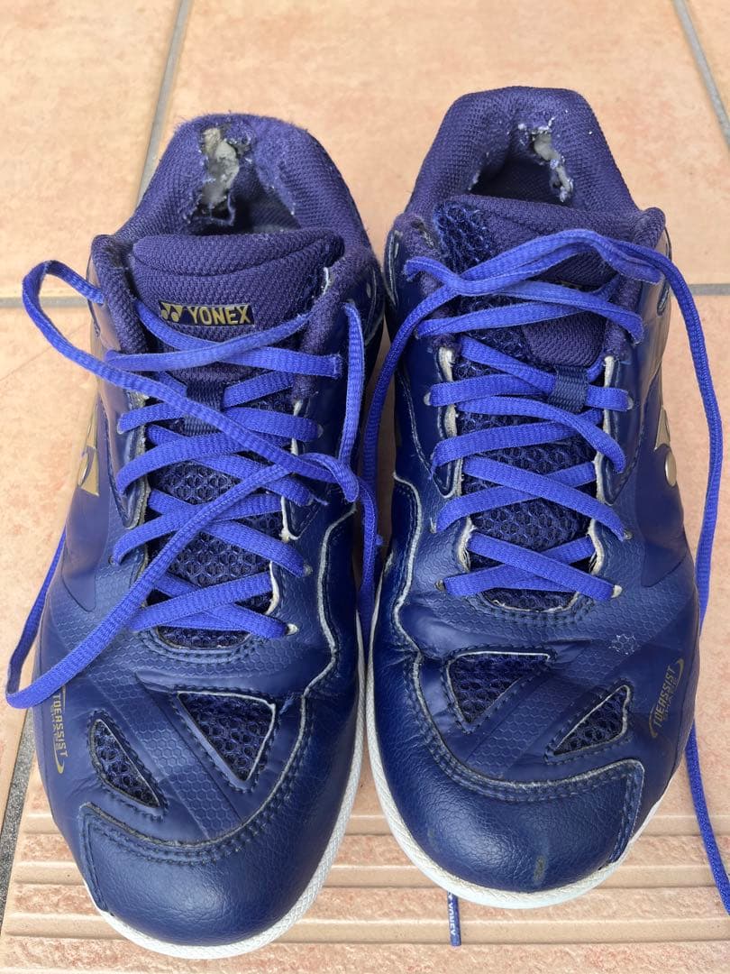 オリンピック ネイビー 桃田賢斗 YONEX ヨネックス バドミントン シューズ