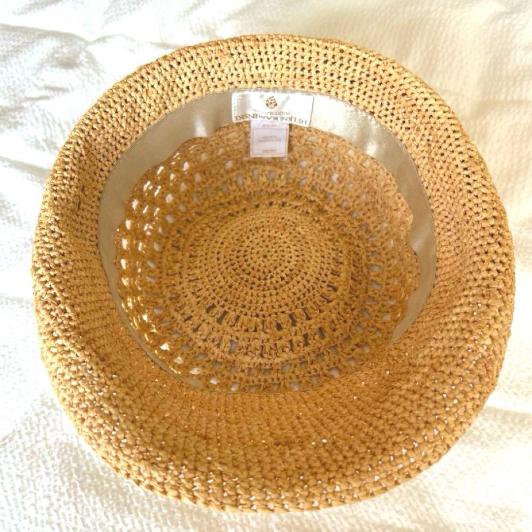 【美品】HELEN KAMINSKI ヘレンカミンスキー ラフィアハット