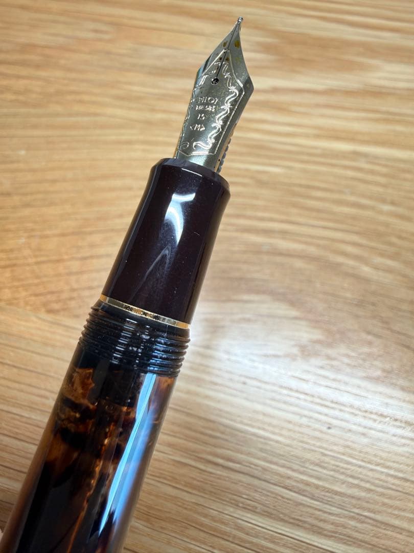 PILOT パイロット カスタム823　ブラウン M字