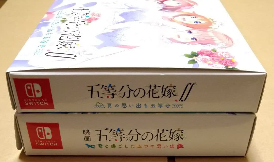 【完品、良品】五等分の花嫁〜限定版 Switch 2点セット
