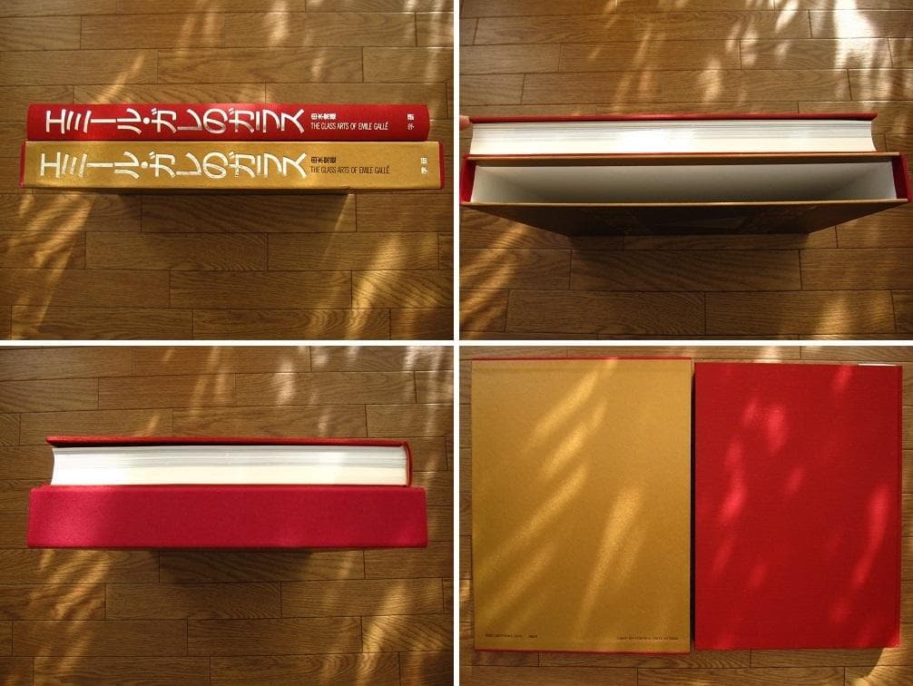 THE GLASS OF EMILE GALLE　エミール・ガレ のガラス