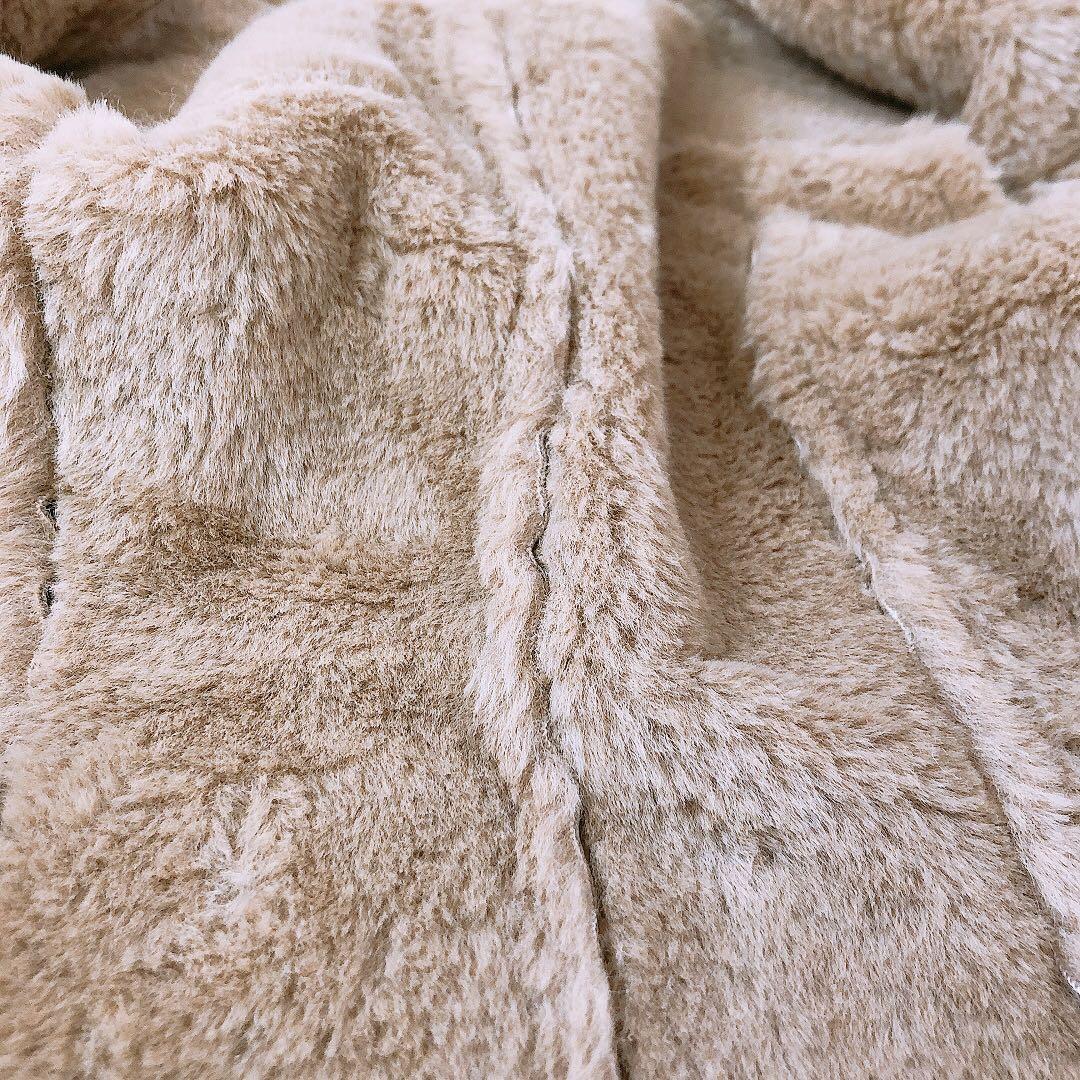 アルマーニジーンズ フェイク?ムートンベスト 38サイズ US4 ビンテージ