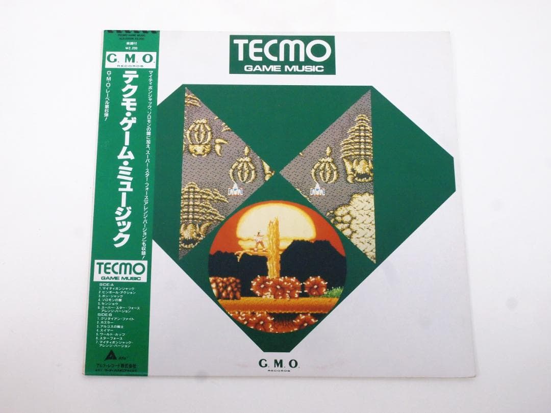 見本盤 Tecmo Game Music テクモ・ゲーム・ミュージック