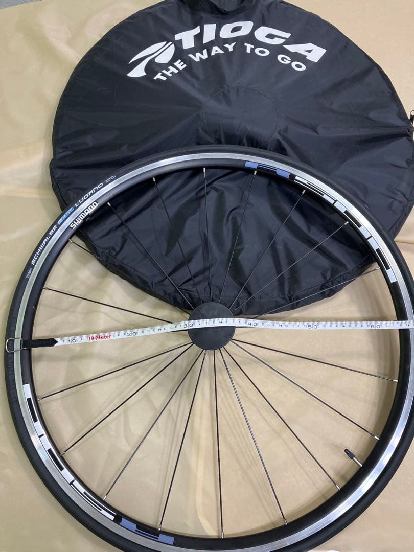 滋賀県手渡し　美品シマノR500 WH-R501 700c フロントリアセット