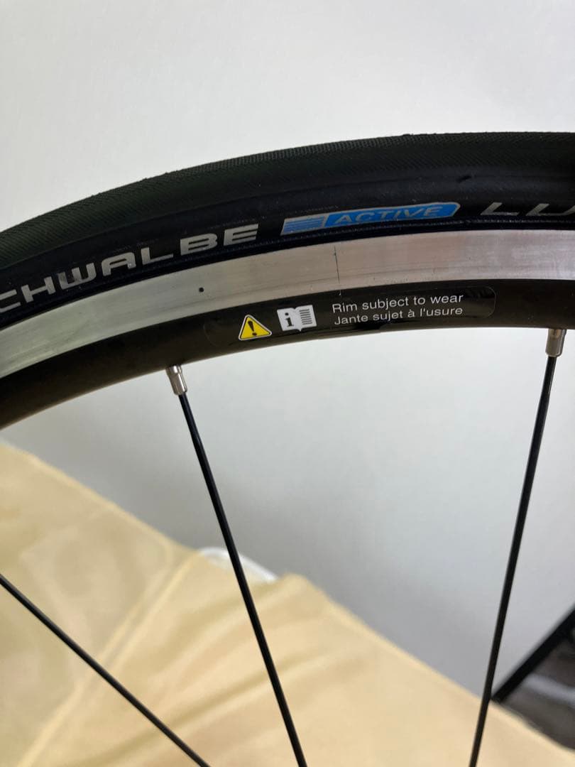 滋賀県手渡し　美品シマノR500 WH-R501 700c フロントリアセット