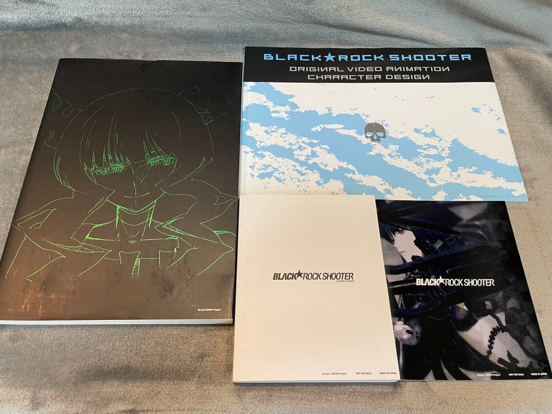 ブラック★ロックシューター　オリジナルビデオアニメーション原画集＋絵コンテ集他