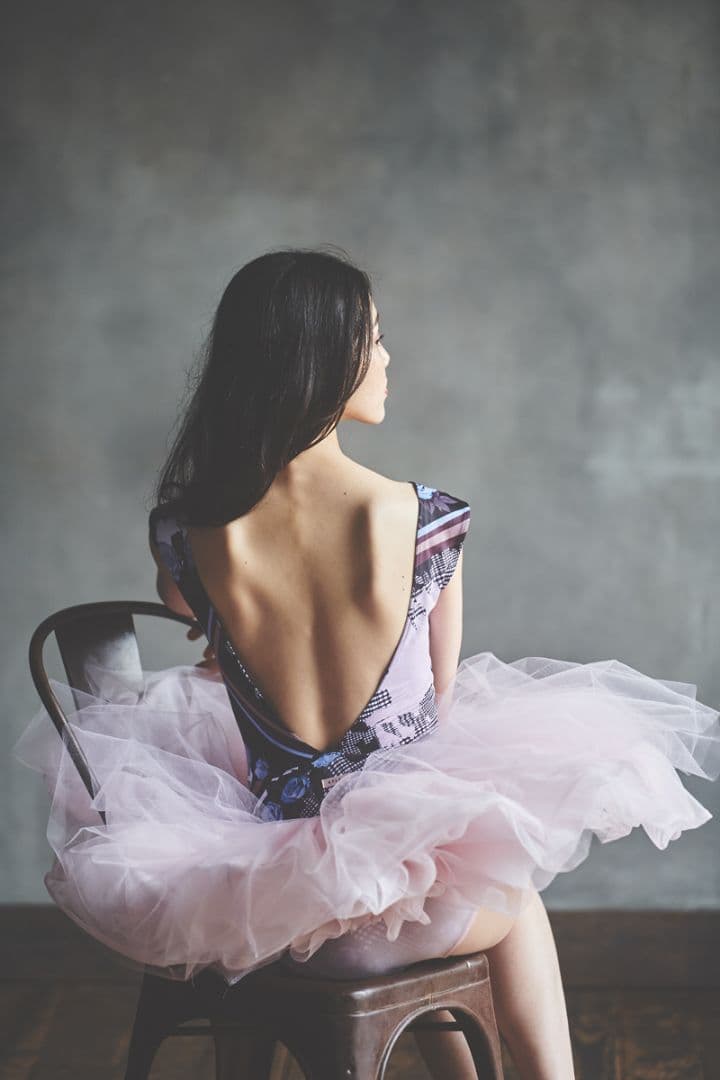 【美品】stina❣️スティナ レオタード smokyblue typeK 大人