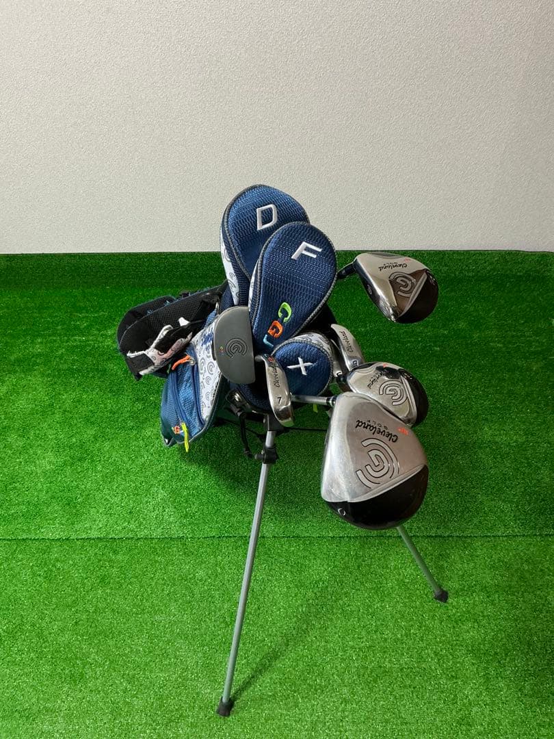 Cleveland クリーブランド ジュニア ゴルフクラブセット 7本　綺麗