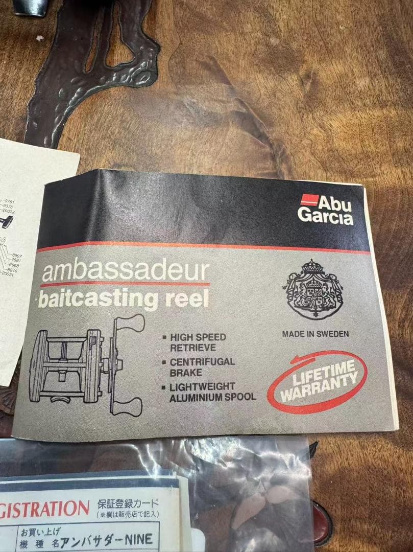 Abu Garcia アンバサダー NINE スウェーデン製 未使用長期保管品