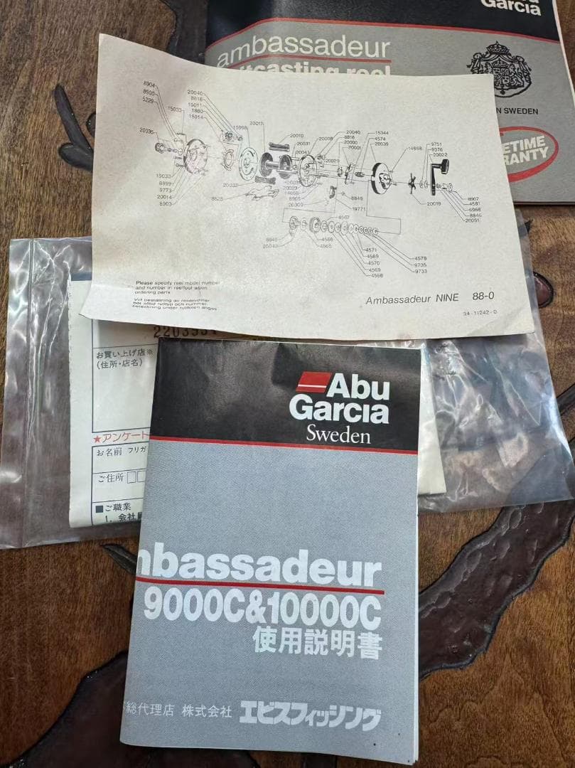 Abu Garcia アンバサダー NINE スウェーデン製 未使用長期保管品