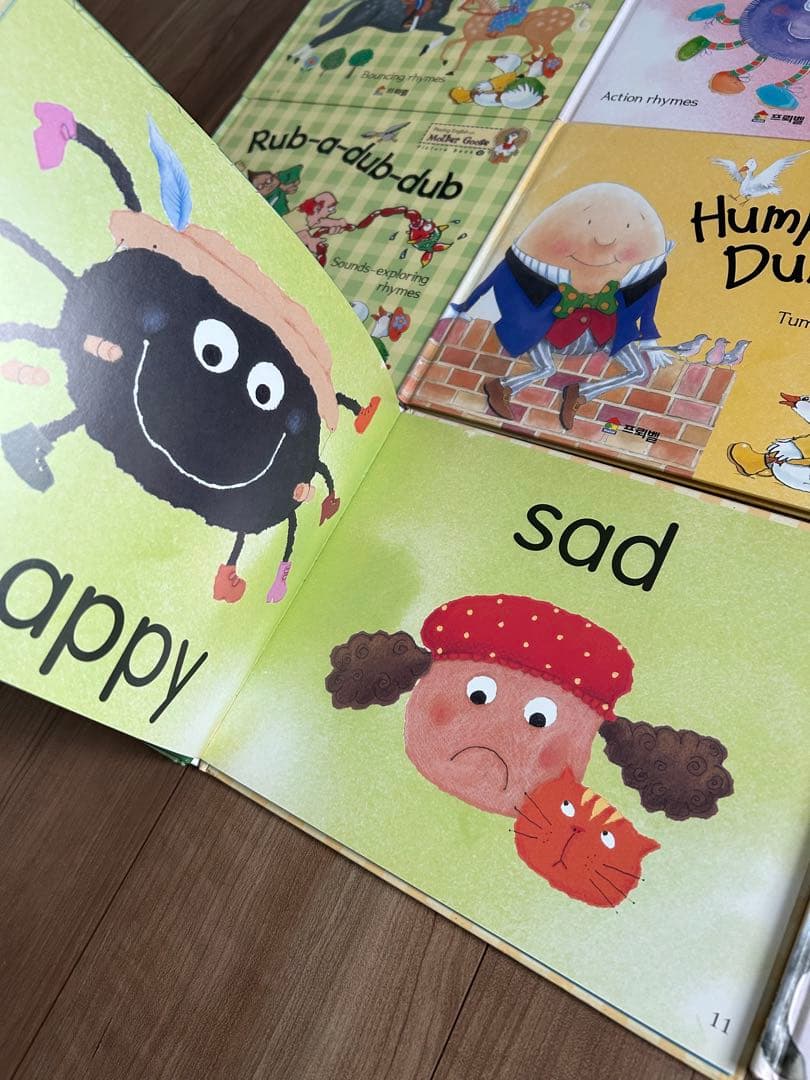 韓国マザーグース 英語教材 #幼児向け英語本16冊　CD8枚 프뢰벨마더구스