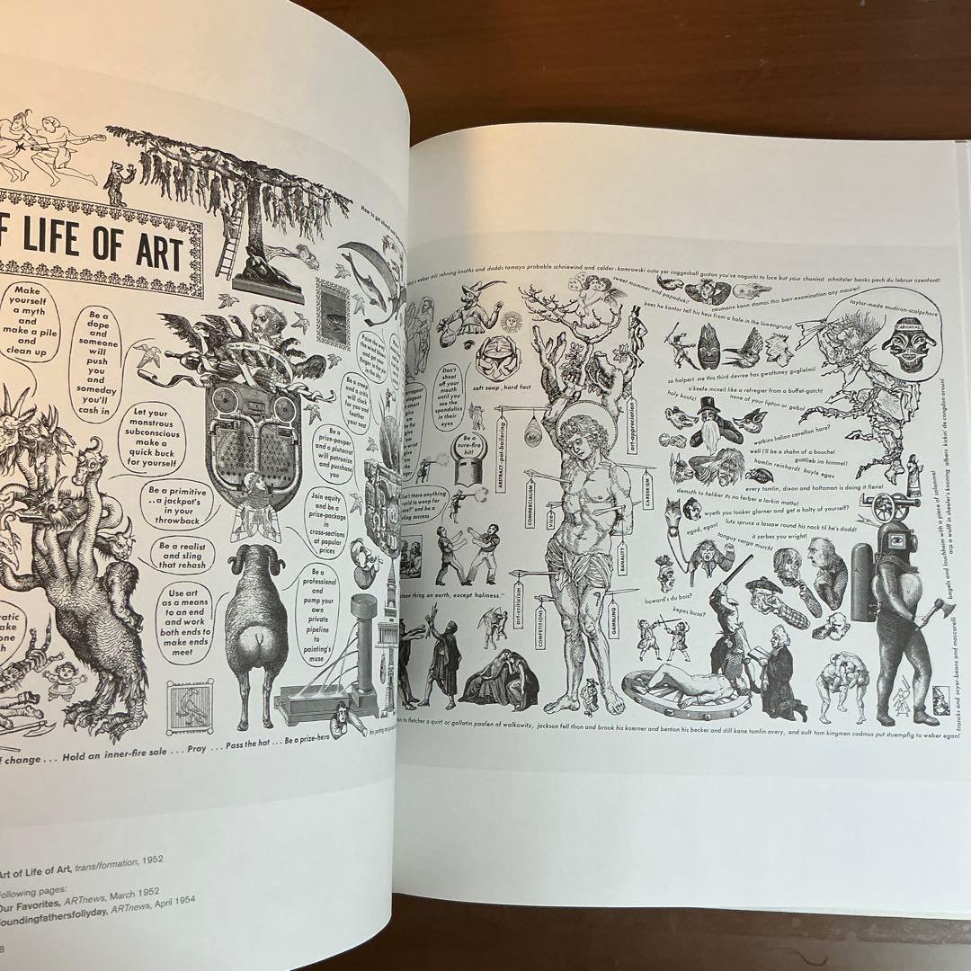 洋書 HOW TO LOOK Ad Reinhardt Art Comics