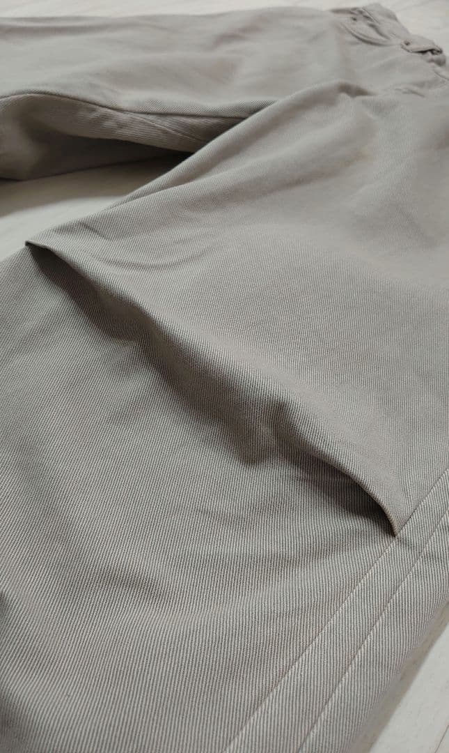 fifth general store Knee プリーツ バギー パンツ