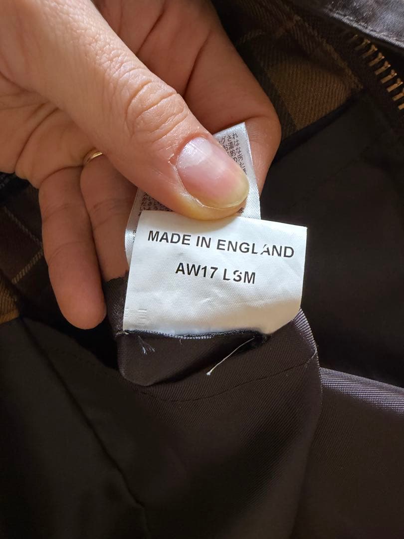 Barbourジャケット 40\" brown freaks Store別注モデル