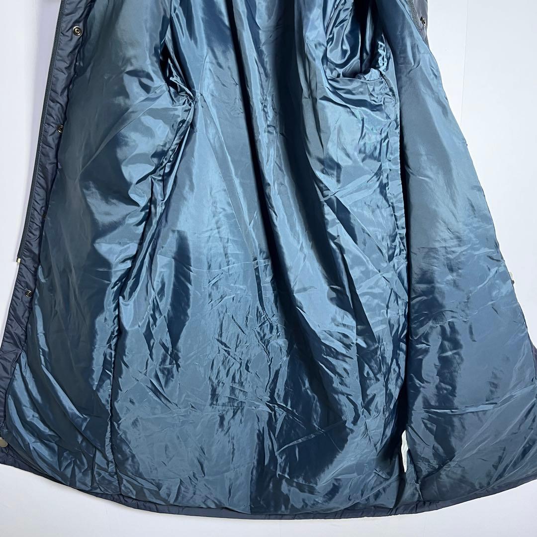 たつ♪美品✨ルコックスポルティフ ダウン ベンチコート ネイビー L