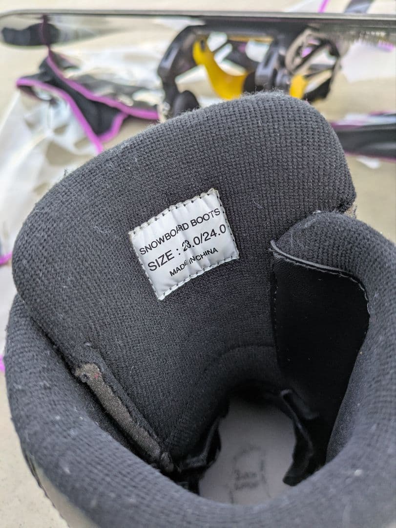 キッズ用スノーボード ブーツなし5点セット サイズ120cm