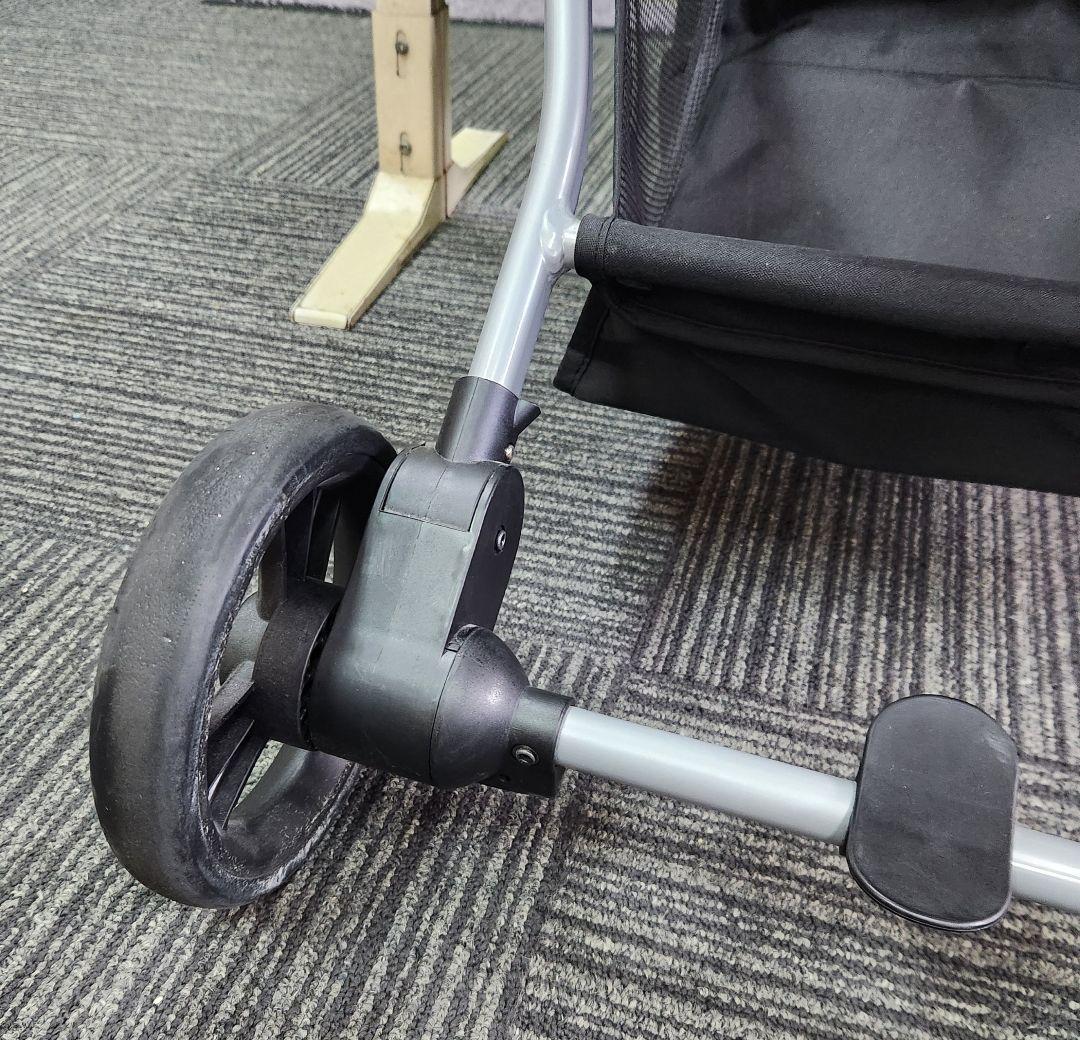 EcoCa ショッピングカート ブラック　少しの期間使用しました品です