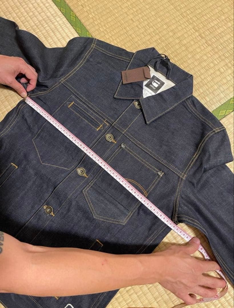 G-STAR RAW デニムジャケット XLサイズ リジッドデニム　ほぼ新品