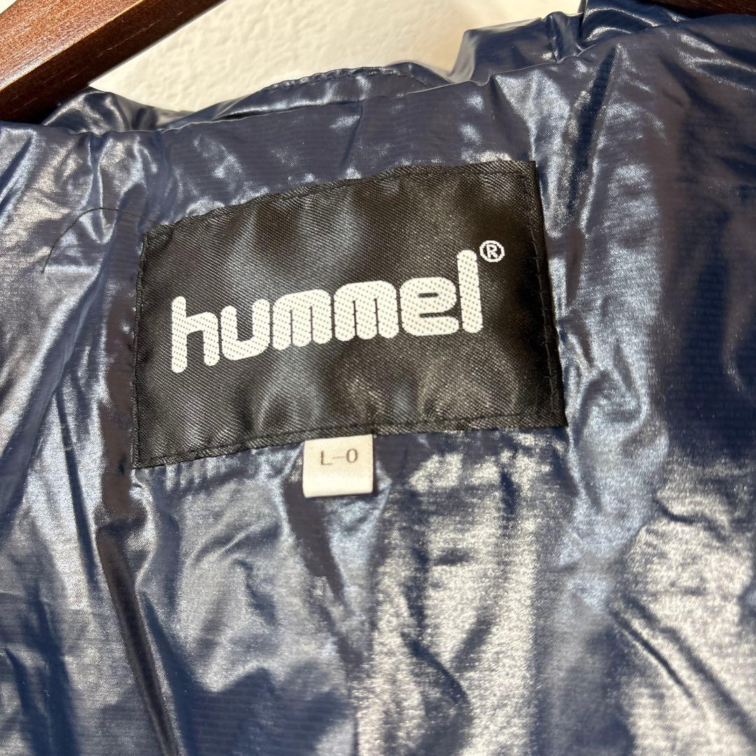 美品　大きいサイズ　hummel 防水　ダウンコート　ベンチコート　アスレタ