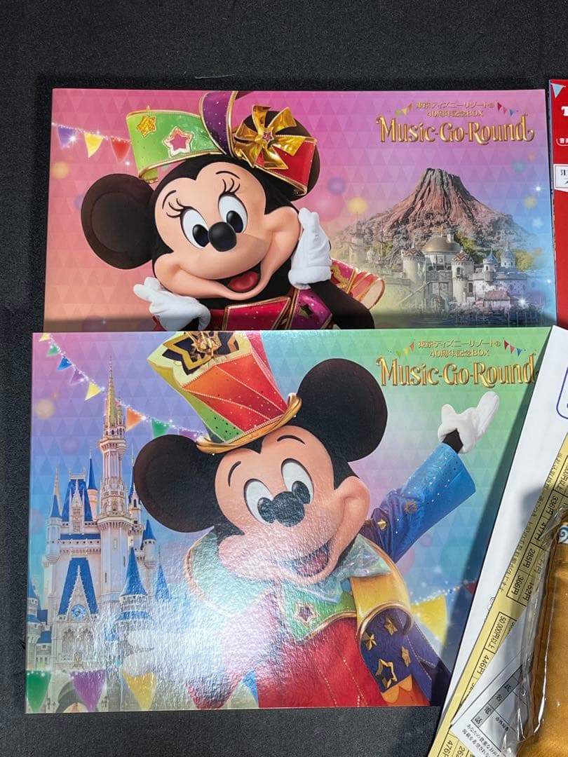 美品！　東京ディズニーリゾート40周年記念BOX“Music-Go-Round”