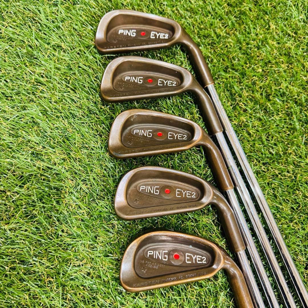 【男性用】PING EYE2 ＋ プラス 赤ドット アイアンセット 9本（S）