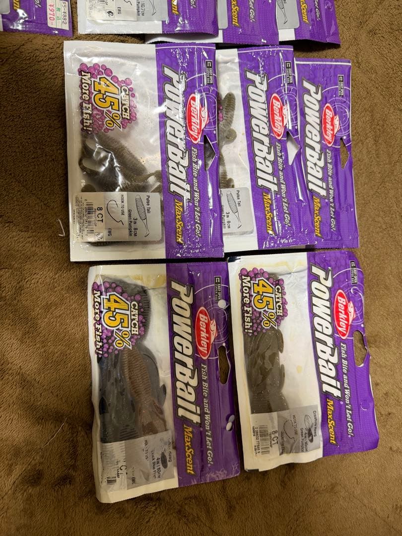 川スモール！ワームまとめ売り！