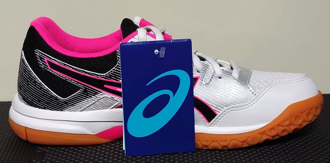 ASICS GEL-ROCKET 9 ホワイト/ピンク 23.5cm