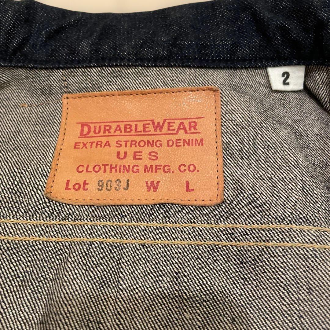 【UES〜ウエス〜】　デニムジャケット Gジャン　903J 2