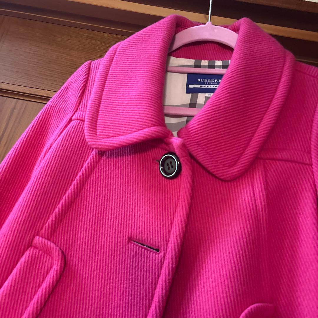 バーバリーブルーレーベルBurberry Blue label ショート丈コート