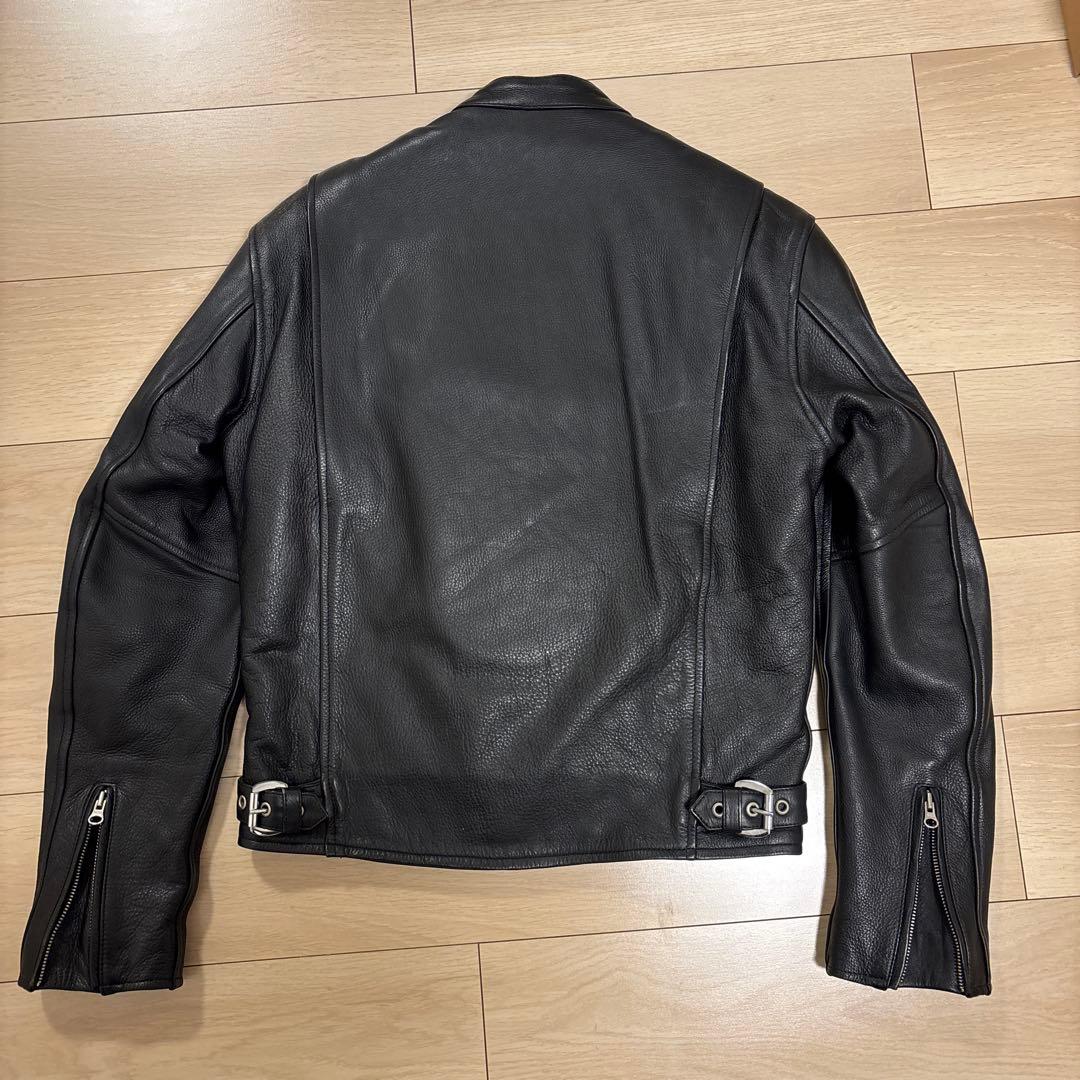 MOTO-FIELD 本革 シングルライダース レザージャケット L