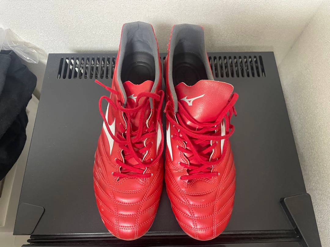 Mizuno サッカーシューズ スパイク レッド